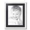 ArtToFrames 16x20" Matted Picture Frame with 12x16" Single Mat Photo Opening Framed in 1.25" White and 2" Mat (FWM-3966-16x20)